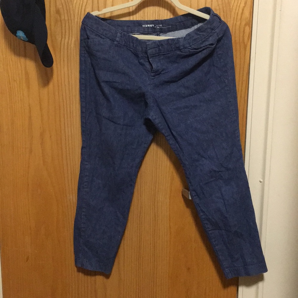 Old Navy Pixie mid rise pants 14P